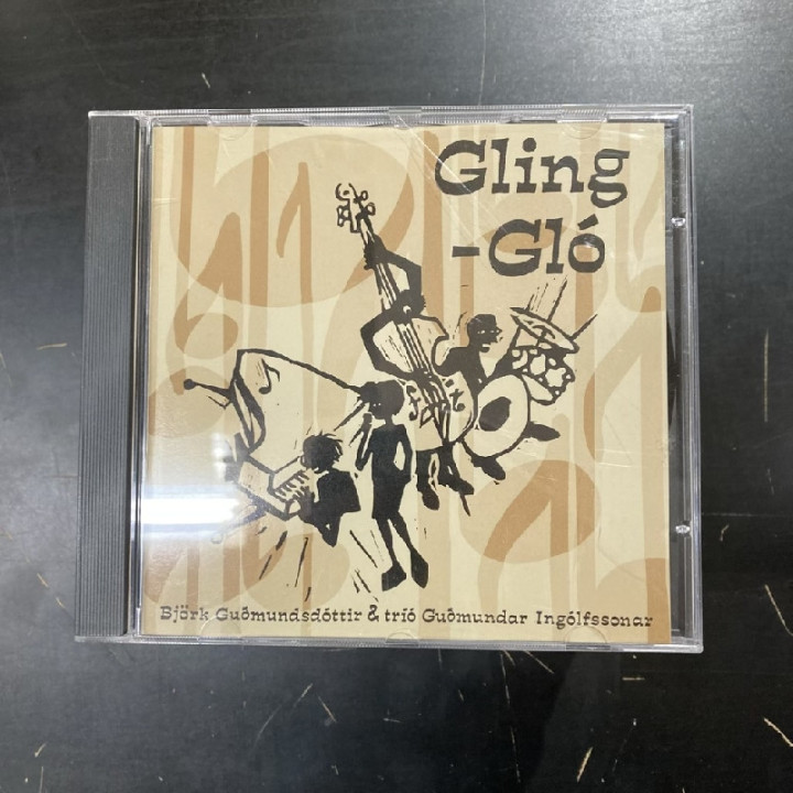 Björk Gudmundsdottir & Trio Gudmundar Ingolfssonar - Gling-Glo CD (M-/M-) -jazz-