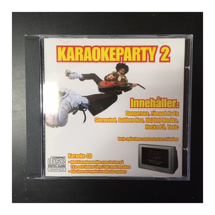 Svenska Karaokefabriken - Karaokeparty 2 CD+G (M-/M-) -karaoke-