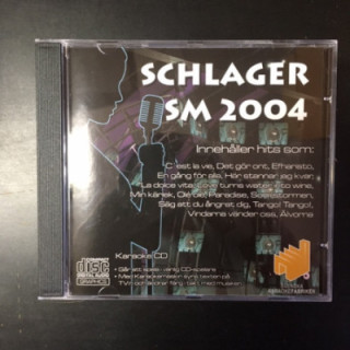 Svenska Karaokefabriken - Schlager SM 2004 CD+G (M-/M-) -karaoke-
