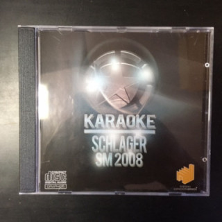 Svenska Karaokefabriken - Schlager SM 2008 CD+G (M-/M-) -karaoke-