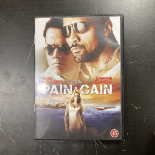 Pain & Gain DVD (VG+/M-) -toiminta-