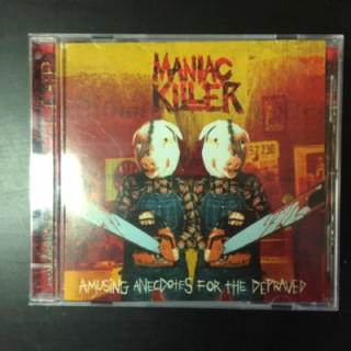 Maniac Killer - Amusing Anecdotes For The Depraved CD (VG+/M-) -grindcore-