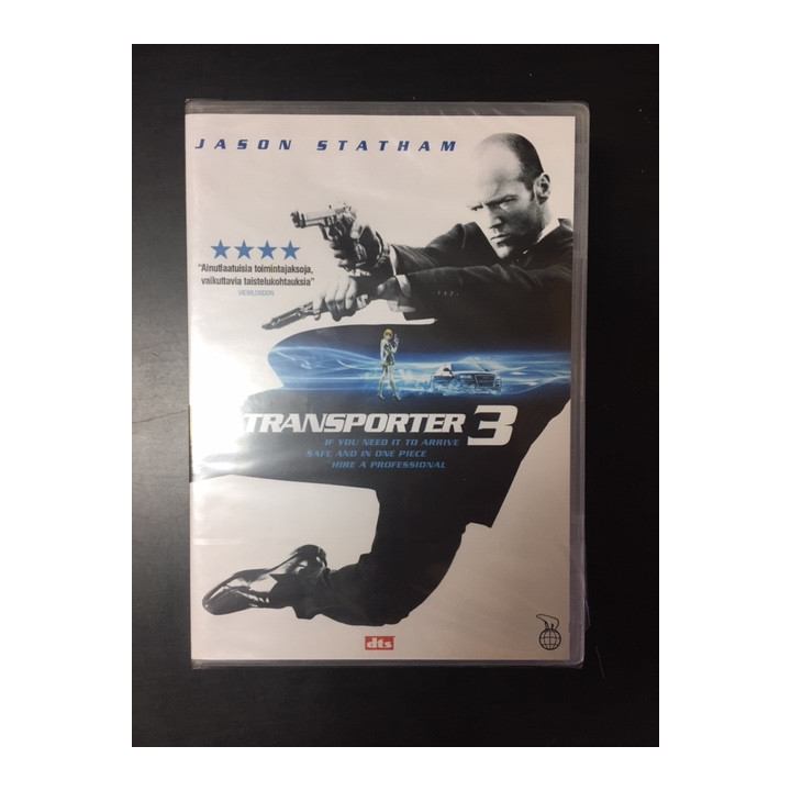 Transporter 3 DVD (avaamaton) -toiminta-