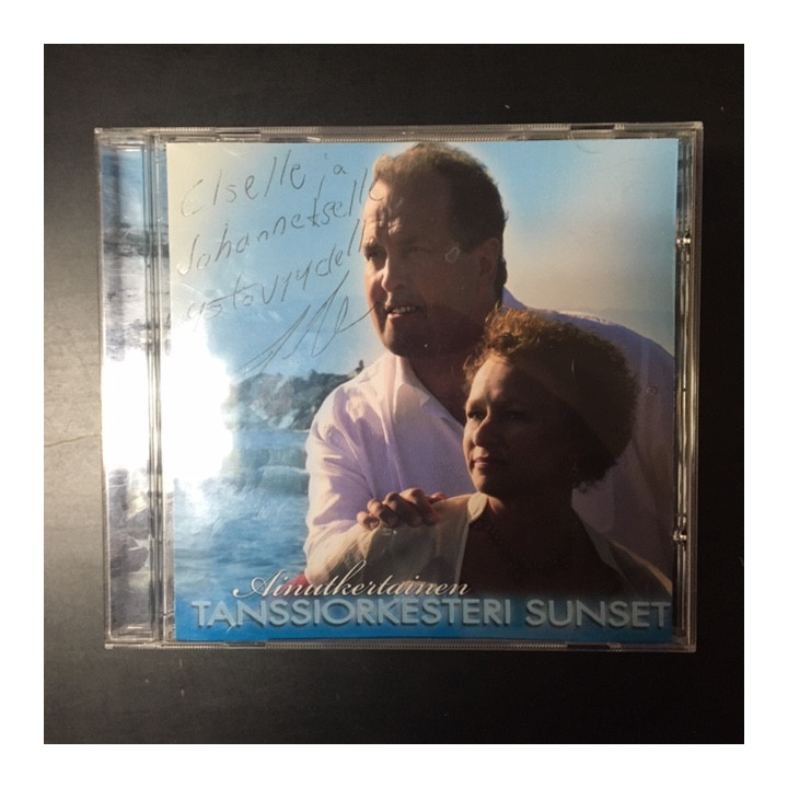 Tanssiorkesteri Sunset - Ainutkertainen CD (VG+/VG+) -iskelmä-