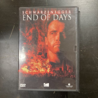 End Of Days DVD (M-/M-) -toiminta/kauhu-