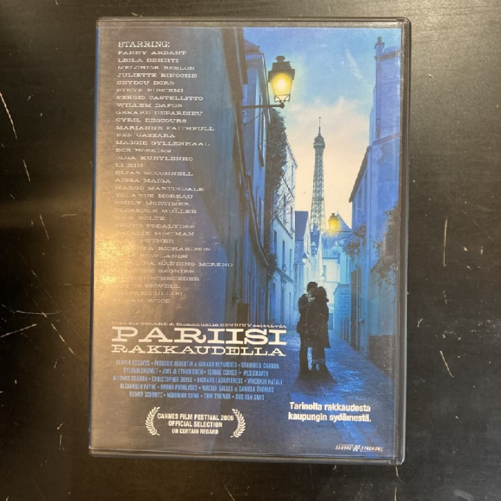 Pariisi rakkaudella DVD (VG+/M-) -draama/komedia-