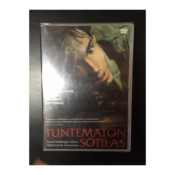 Tuntematon sotilas (1985) DVD (avaamaton) -sota-