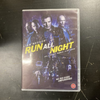 Run All Night DVD (M-/M-) -toiminta-