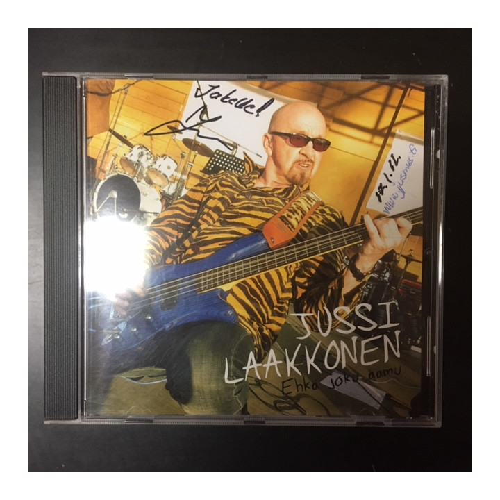 Jussi Laakkonen - Ehkä joku aamu CD (M-/VG) -pop rock-