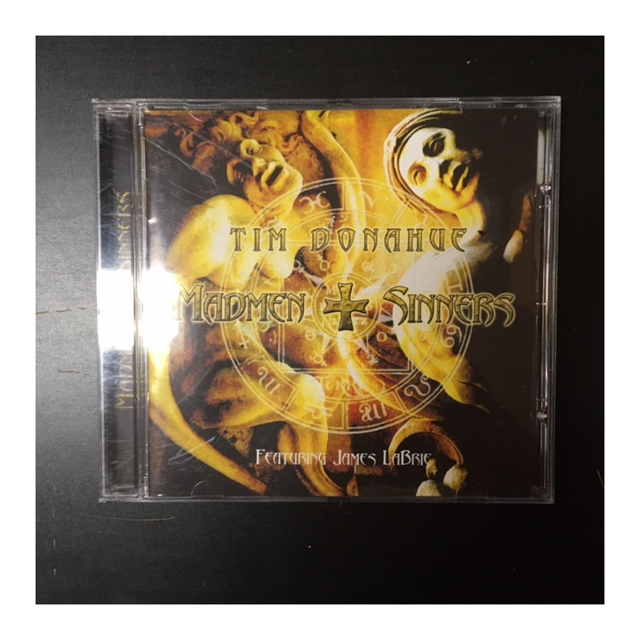 Tim Donahue Featuring James LaBrie - Madmen And Sinners CD (VG/VG+) -prog metal-