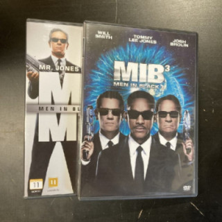 Men In Black 1-3 3DVD (VG-M-/M-) -toiminta/komedia-