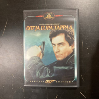 007 ja lupa tappaa (special edition) DVD (VG+/M-) -toiminta-