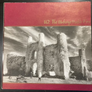 U2 - The Unforgettable Fire (SCAND/1984) LP (VG+/VG+) -pop rock-
