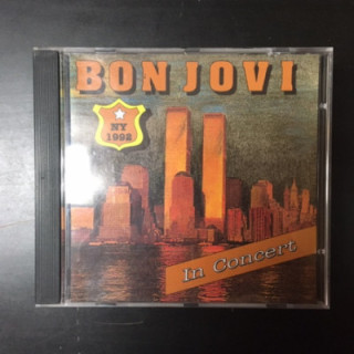 Bon Jovi - In Concert (New York 1992) CD (VG+/M-) -hard rock-