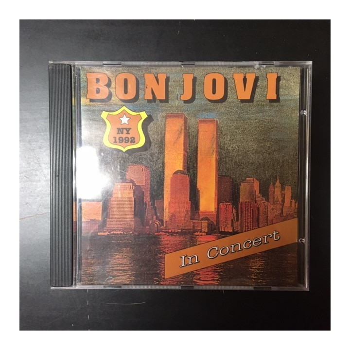 Bon Jovi - In Concert (New York 1992) CD (VG+/M-) -hard rock-