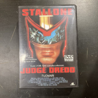 Judge Dredd - tuomari DVD (VG/M-) -toiminta/sci-fi-