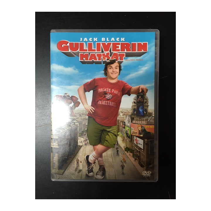 Gulliverin matkat DVD (VG+/M-) -komedia/seikkailu-
