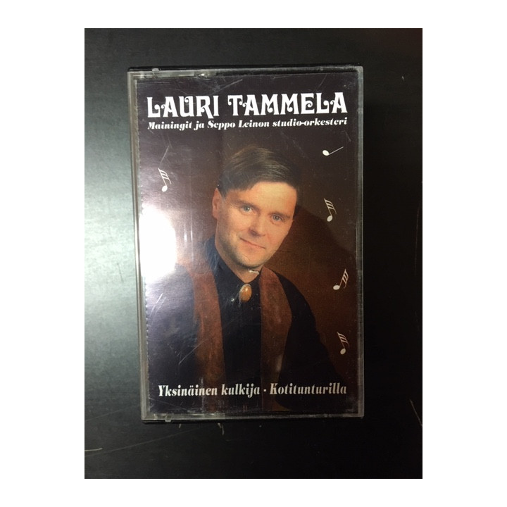 Lauri Tammela - Yksinäinen kulkija C-kasetti (VG+/M-) -iskelmä-