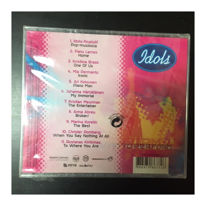 V/A - Idols 2007 CD (avaamaton)