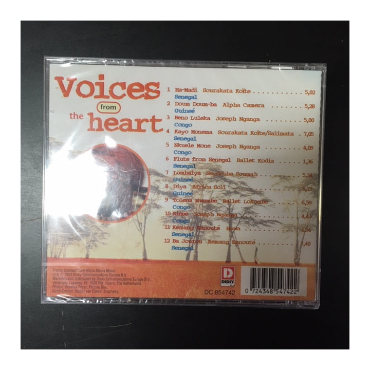 V/A - Voices From The Heart (Rhythms From The Soul Of Africa) CD (avaamaton)