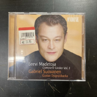 Gabriel Suovanen - Madetoja: Complete Lieder Vol.1 CD (M-/M-) -klassinen-
