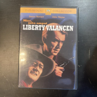 Mies, joka ampui Liberty Valancen DVD (M-/M-) -western-