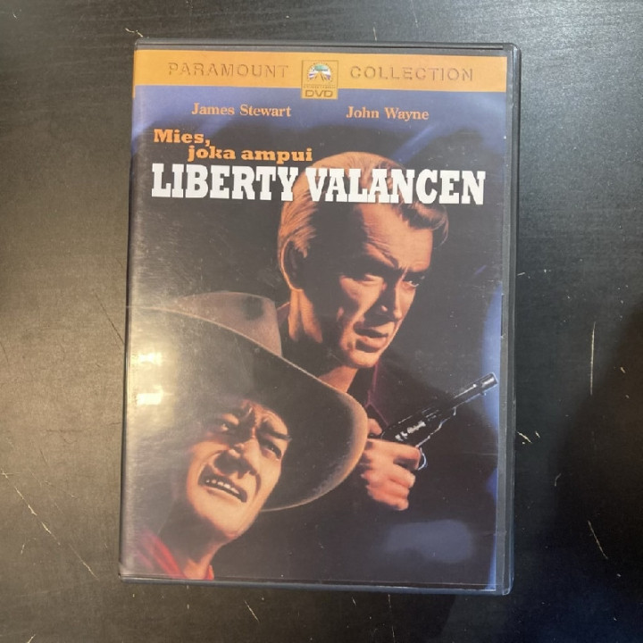 Mies, joka ampui Liberty Valancen DVD (M-/M-) -western-