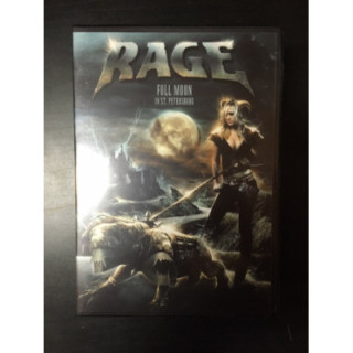 Rage - Full Moon In St. Petersburg DVD+CD (M-/M-) -heavy metal-