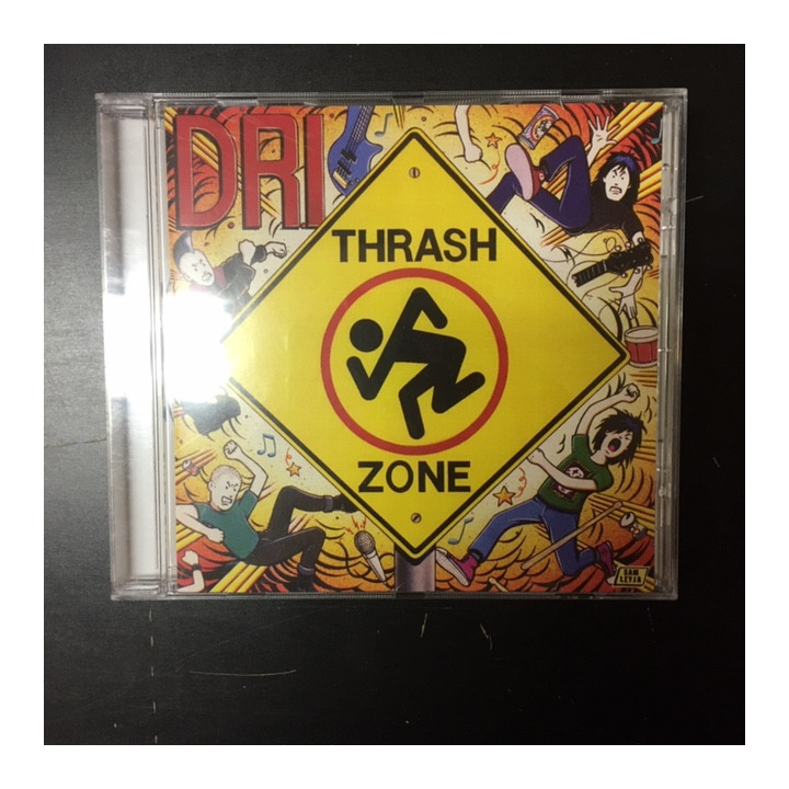 D.R.I. - Thrash Zone CD (M-/M-) -crossover thrash-