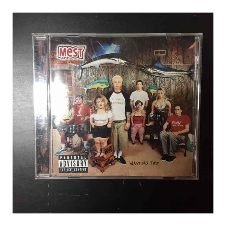Mest - Wasting Time CD (VG/M-) -pop punk-