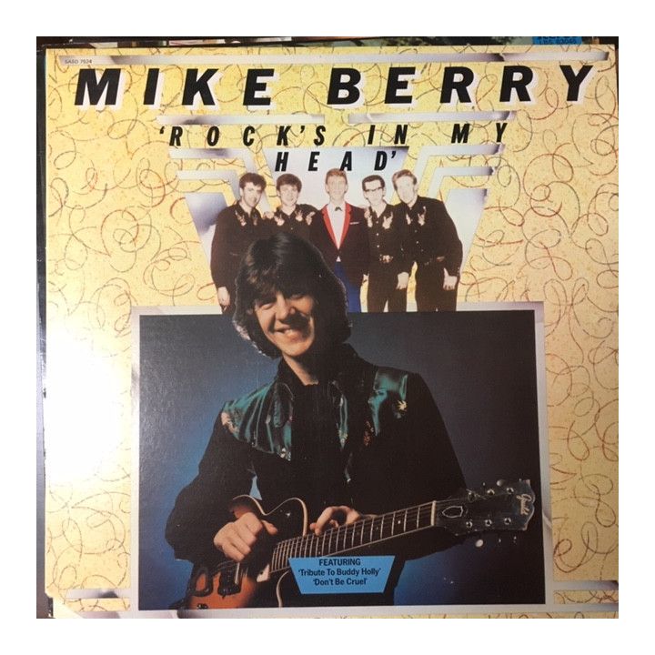 Mike Berry - Rock's In My Head LP (VG+-M-/VG+) -rock n roll-