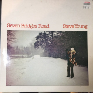 Steve Young - Seven Bridges Road LP (VG+-M-/VG+) -country rock-