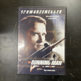 Running Man - juokse tai kuole DVD (M-/M-) -toiminta/sci-fi-