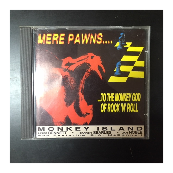 Monkey Island - Mere Pawns... To The Monkey God Of Rock 'N' Roll CD (VG+/VG+) -garage punk-