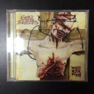 God Among Insects - World Wide Death CD (VG/VG+) -death metal-