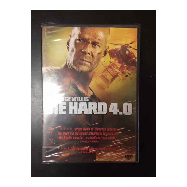 Die Hard 4.0 DVD (avaamaton) -toiminta-