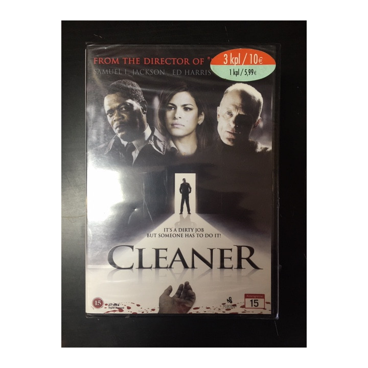 Cleaner DVD (avaamaton) -jännitys-