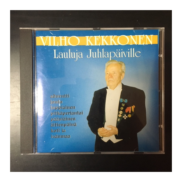 Vilho Kekkonen - Lauluja juhlapäiville CD (M-/M-) -gospel-