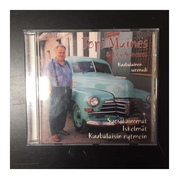 Topi Maines & Los Sonoros - Kuubalainen serenadi CD (VG+/M-) -iskelmä-