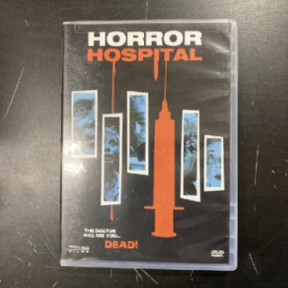 Horror Hospital DVD (avaamaton) -kauhu/komedia- (R1 NTSC/ei suomenkielistä tekstitystä)