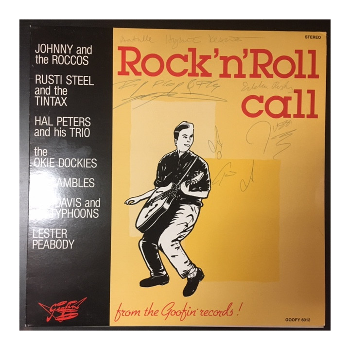 V/A - Rock'N'Roll Call From The Goofin' Records! LP (M-/VG+)