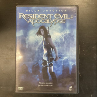 Resident Evil - Apocalypse DVD (M-/M-) -toiminta/sci-fi-