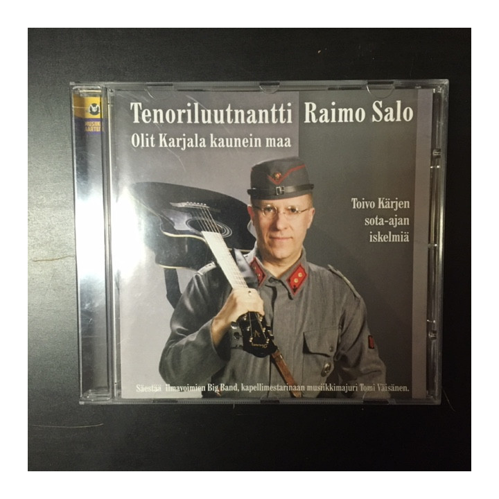 Tenoriluutnantti Raimo Salo - Olit Karjala kaunein maa CD (VG+/M-) -iskelmä-