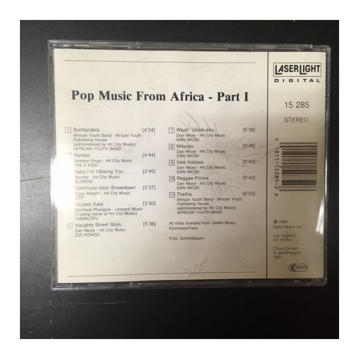 V/A - Pop Music From Africa Part I CD (M-/M-)