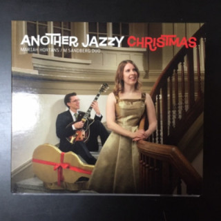 Mariah Hortans / M Sandberg Duo - Another Jazzy Christmas CD (VG+/VG+) -joululevy-