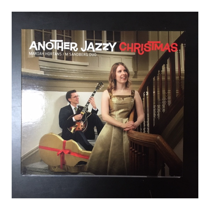 Mariah Hortans / M Sandberg Duo - Another Jazzy Christmas CD (VG+/VG+) -joululevy-