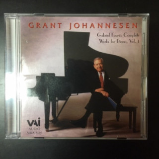 Grant Johannesen - Faure: Complete Works For Piano Vol.1 CD (VG+/M-) -klassinen-
