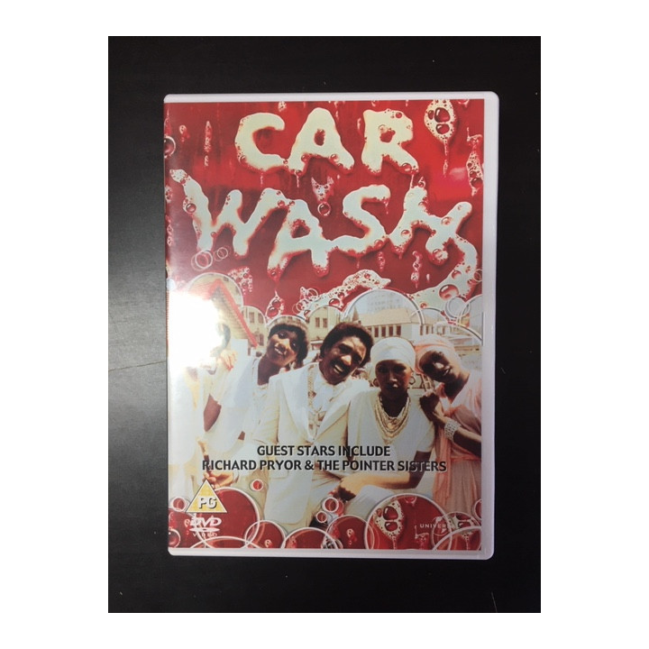 Car Wash - pesujengi DVD (VG+/M-) -komedia-