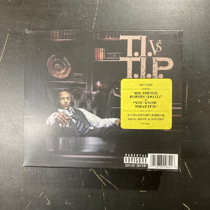 T.I. - T.I. Vs T.I.P. CD (M-/M-) -hip hop-