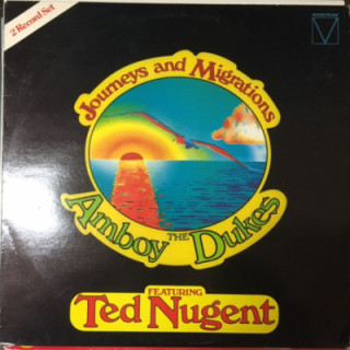Amboy Dukes featuring Ted Nugent - Journeys And Migrations 2LP (VG+-M-/VG+) -psychedelic rock-